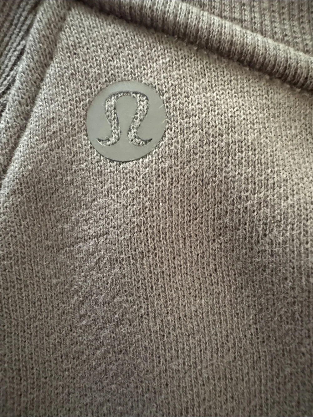 NWT Lululemon Scuba HR High Rise Mini Skirt Fleece Taupe Tan Large
